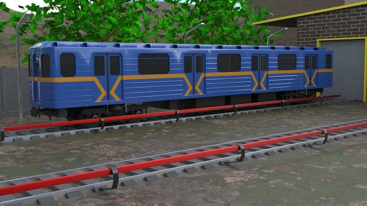 Subway Train 81-7080 Low 3D Model Collection_24