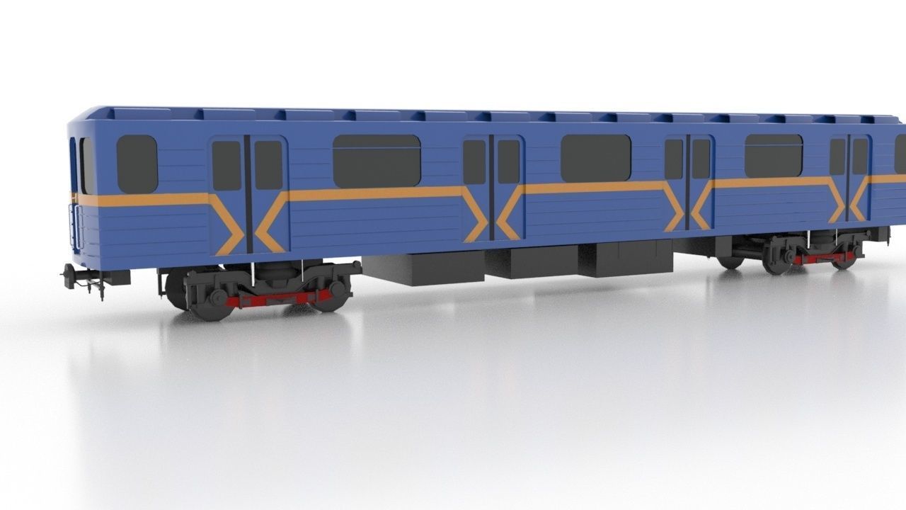 Subway Train 81-7080 Low 3D Model Collection_17