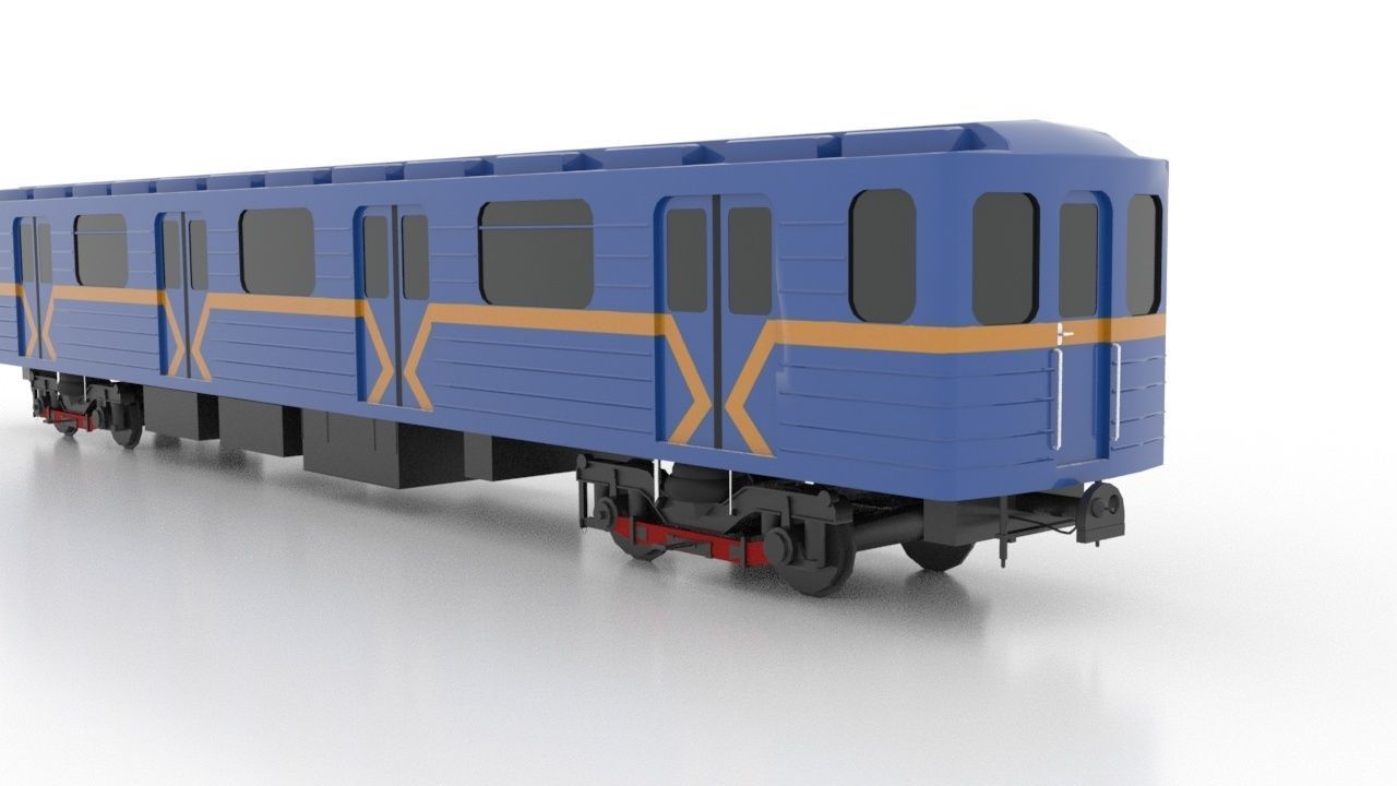 Subway Train 81-7080 Low 3D Model Collection_21