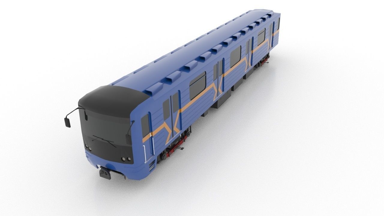 Subway Train 81-7080 Low 3D Model Collection_7