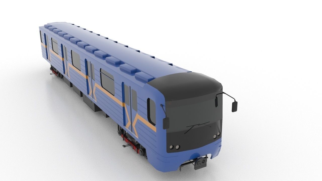Subway Train 81-7080 Low 3D Model Collection_4