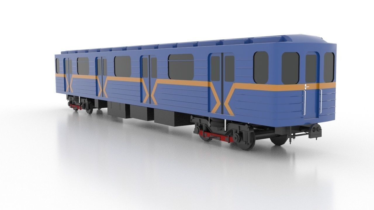 Subway Train 81-7080 Low 3D Model Collection_22