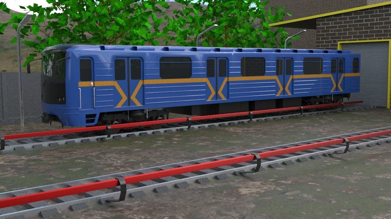 Subway Train 81-7080 Low 3D Model Collection_13