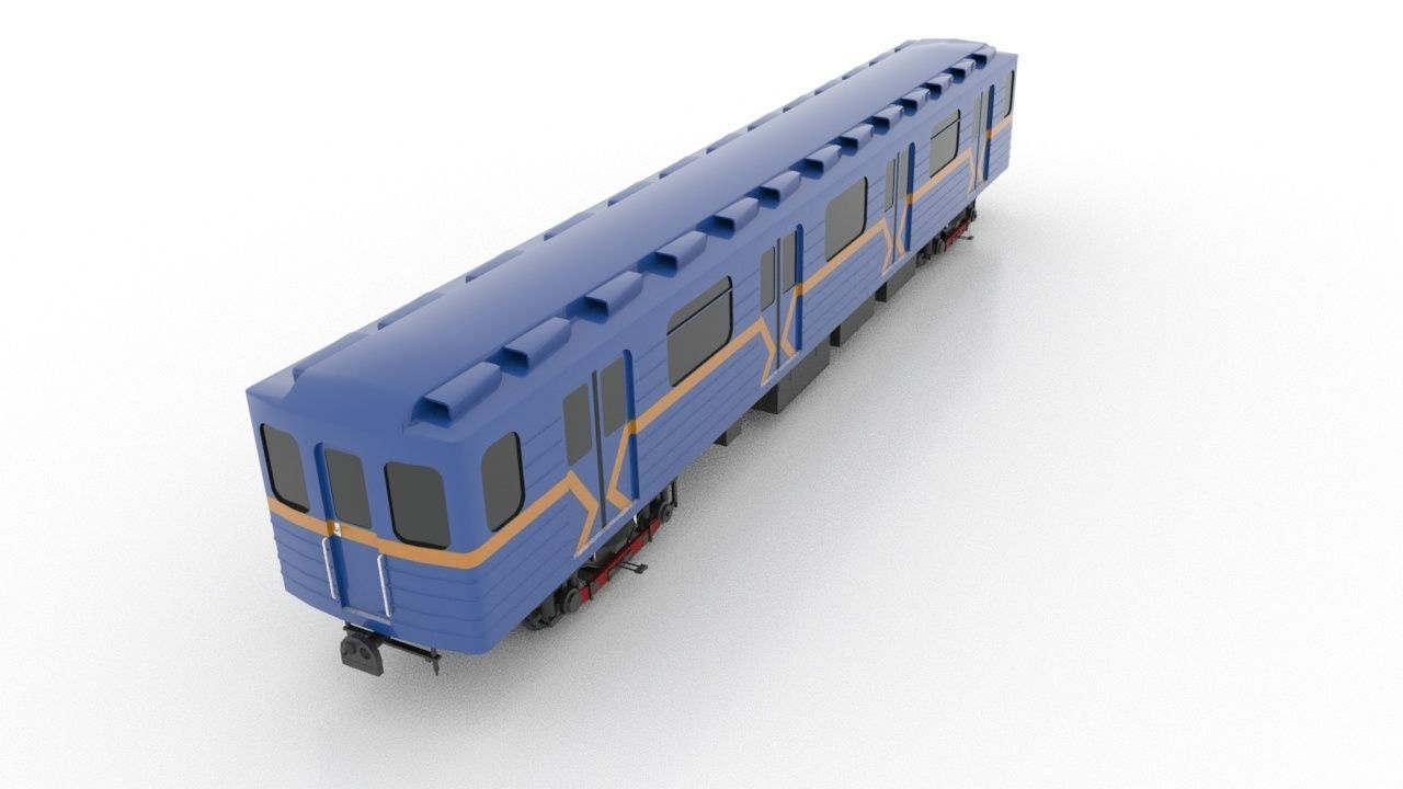 Subway Train 81-7080 Low 3D Model Collection_20
