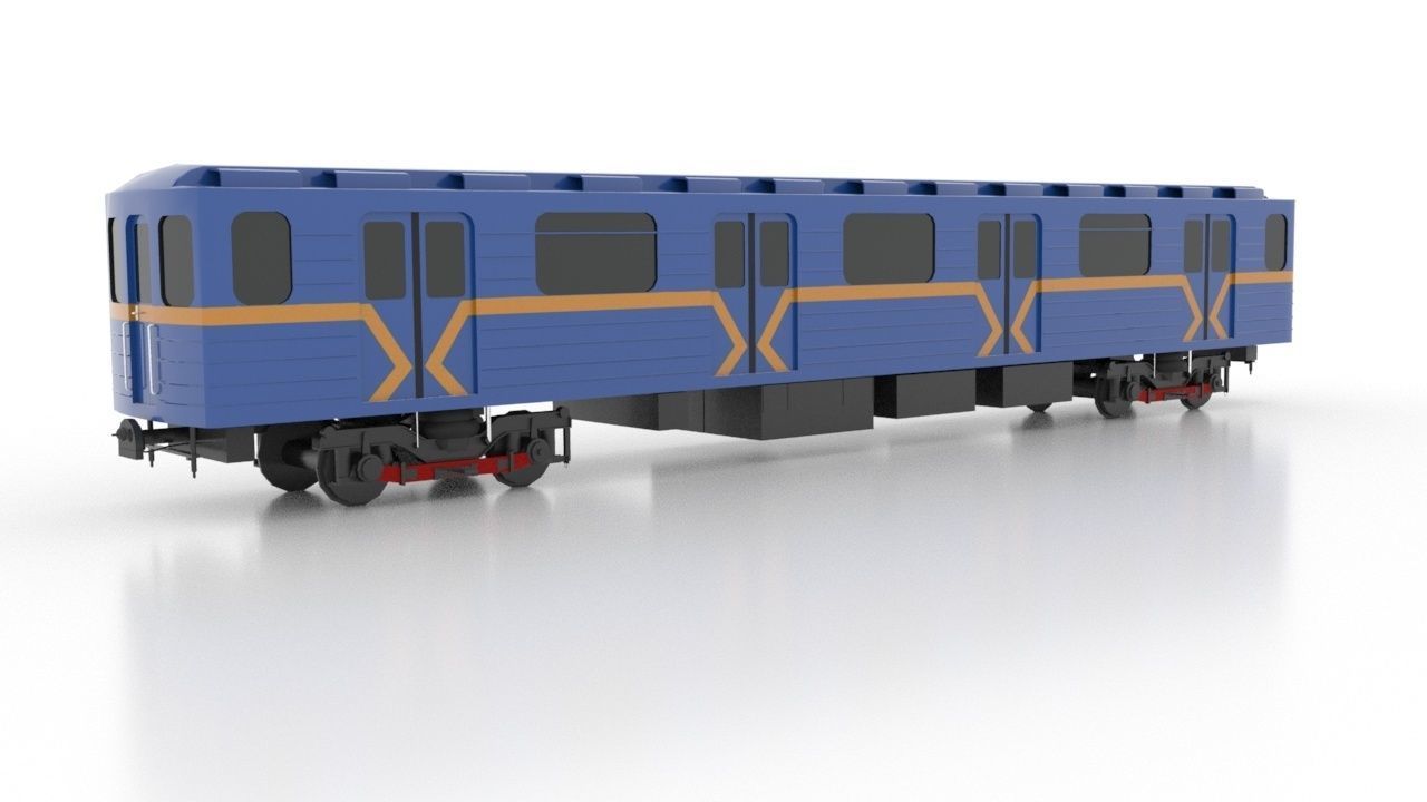 Subway Train 81-7080 Low 3D Model Collection_18