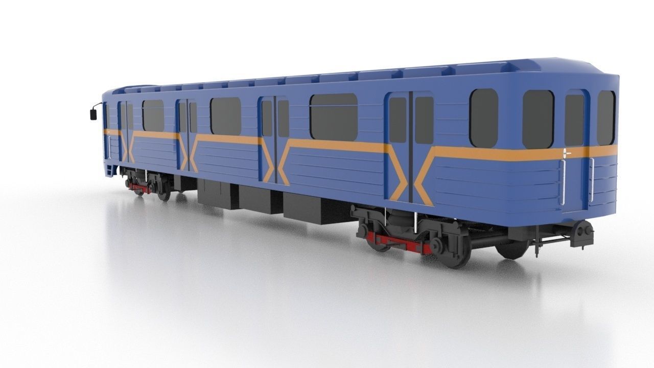 Subway Train 81-7080 Low 3D Model Collection_3
