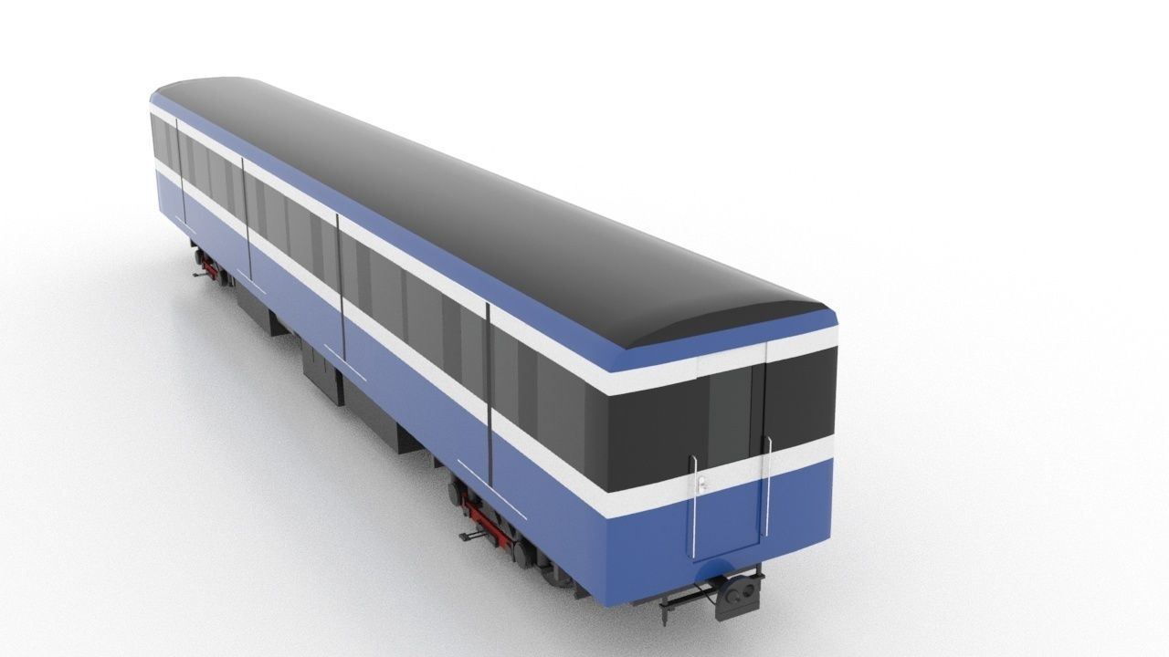 Subway Train 81-7021 2nd Generation Low 3D Model Collection_23