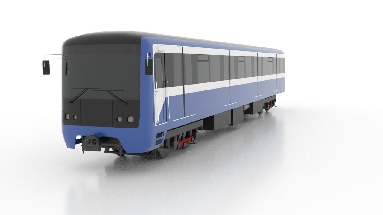 Subway Train 81-7021 2nd Generation Low 3D Model Collection_9