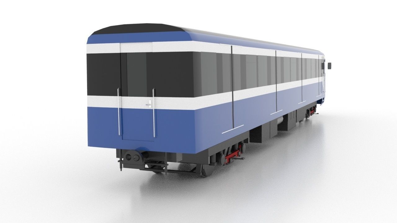 Subway Train 81-7021 2nd Generation Low 3D Model Collection_8