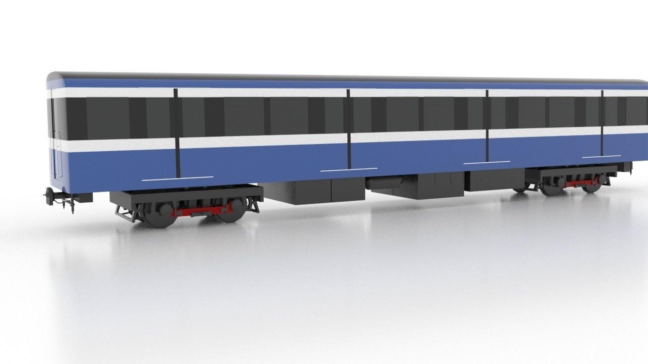 Subway Train 81-7021 2nd Generation Low 3D Model Collection_21