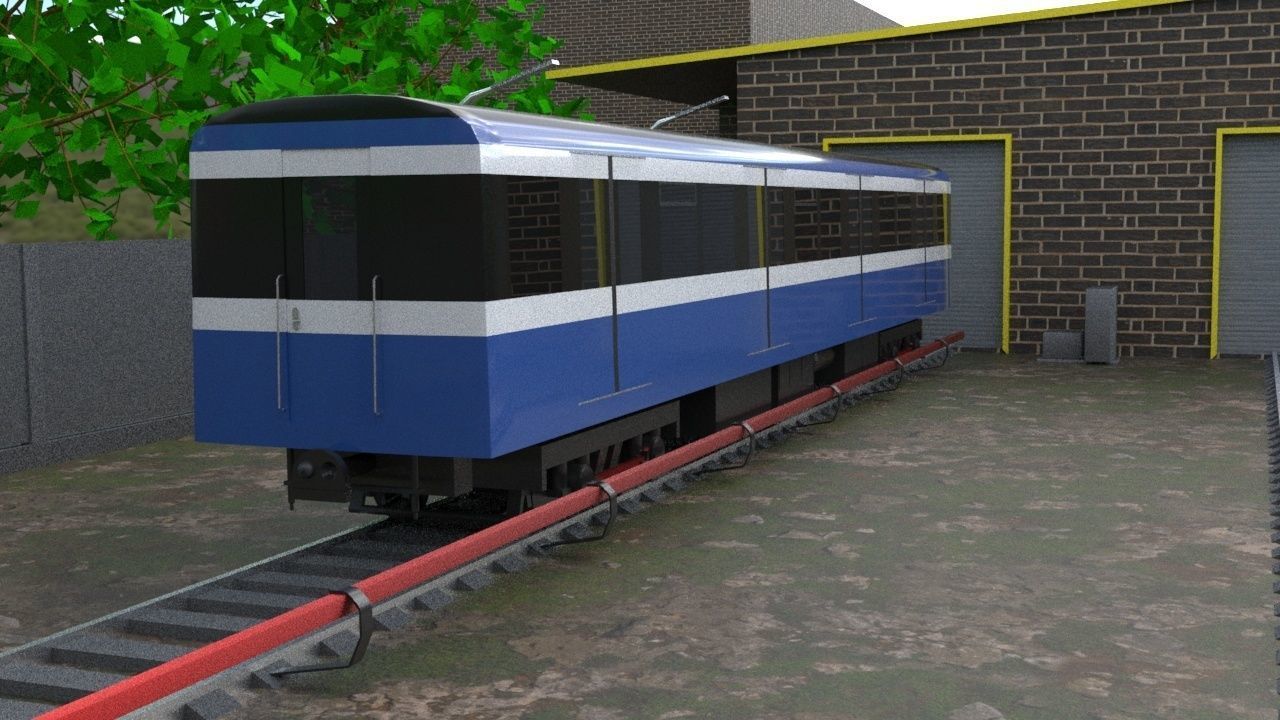 Subway Train 81-7021 2nd Generation Low 3D Model Collection_28