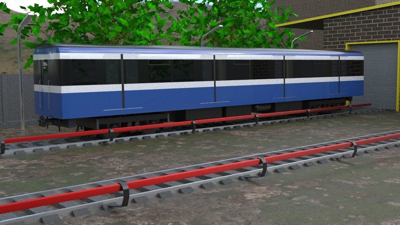 Subway Train 81-7021 2nd Generation Low 3D Model Collection_24