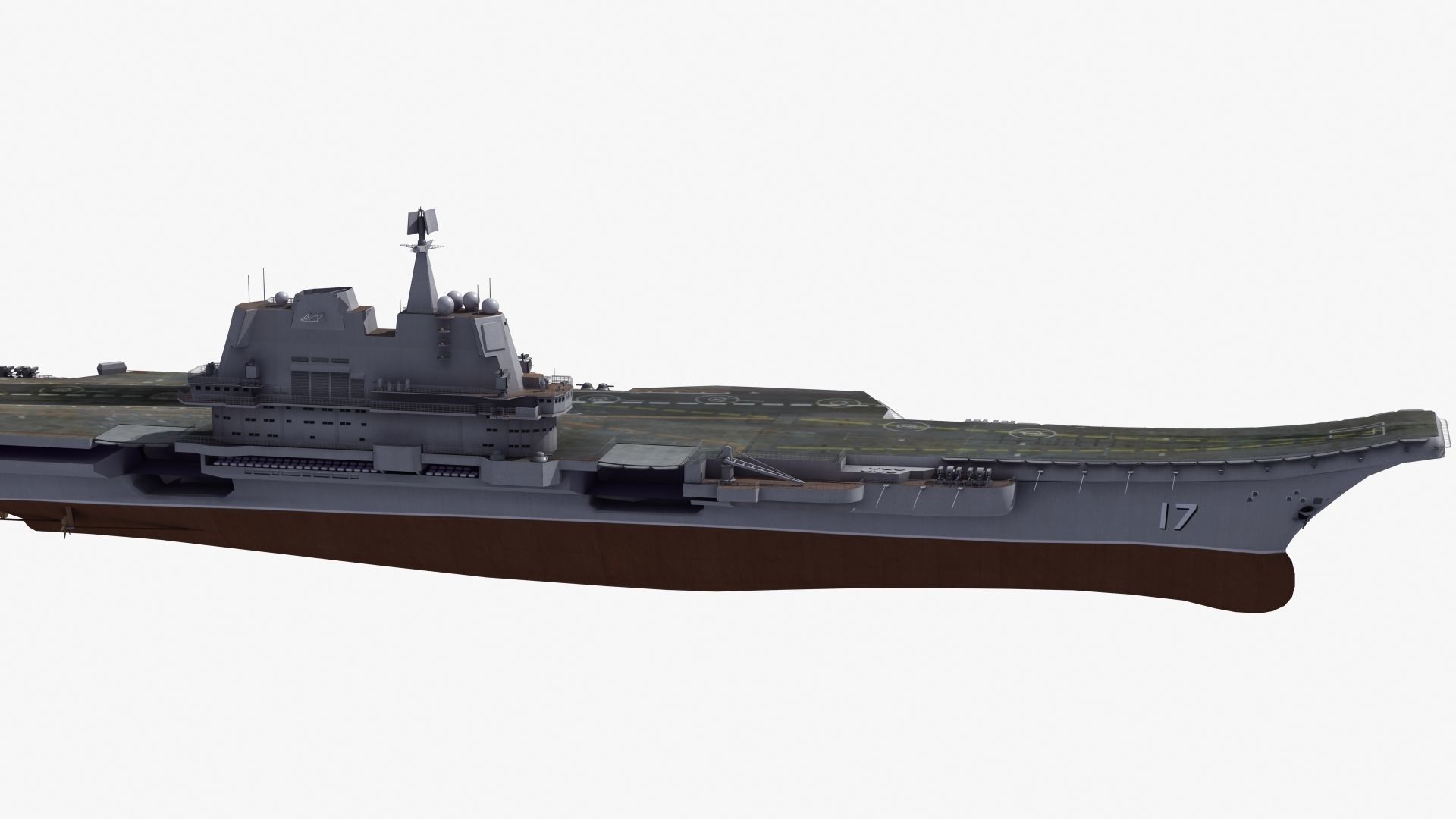 CV17 Shandong Carrier 3D model_25