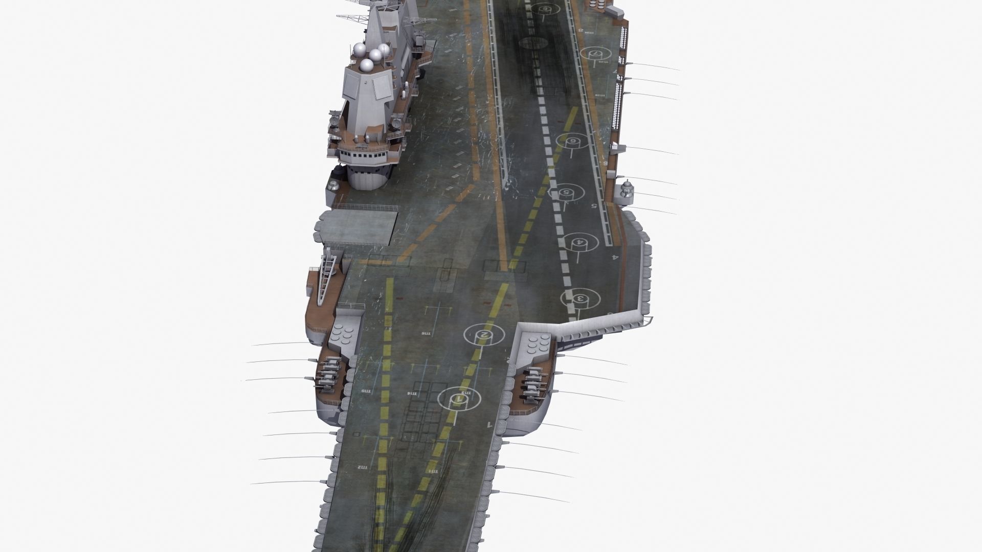 CV17 Shandong Carrier 3D model_19