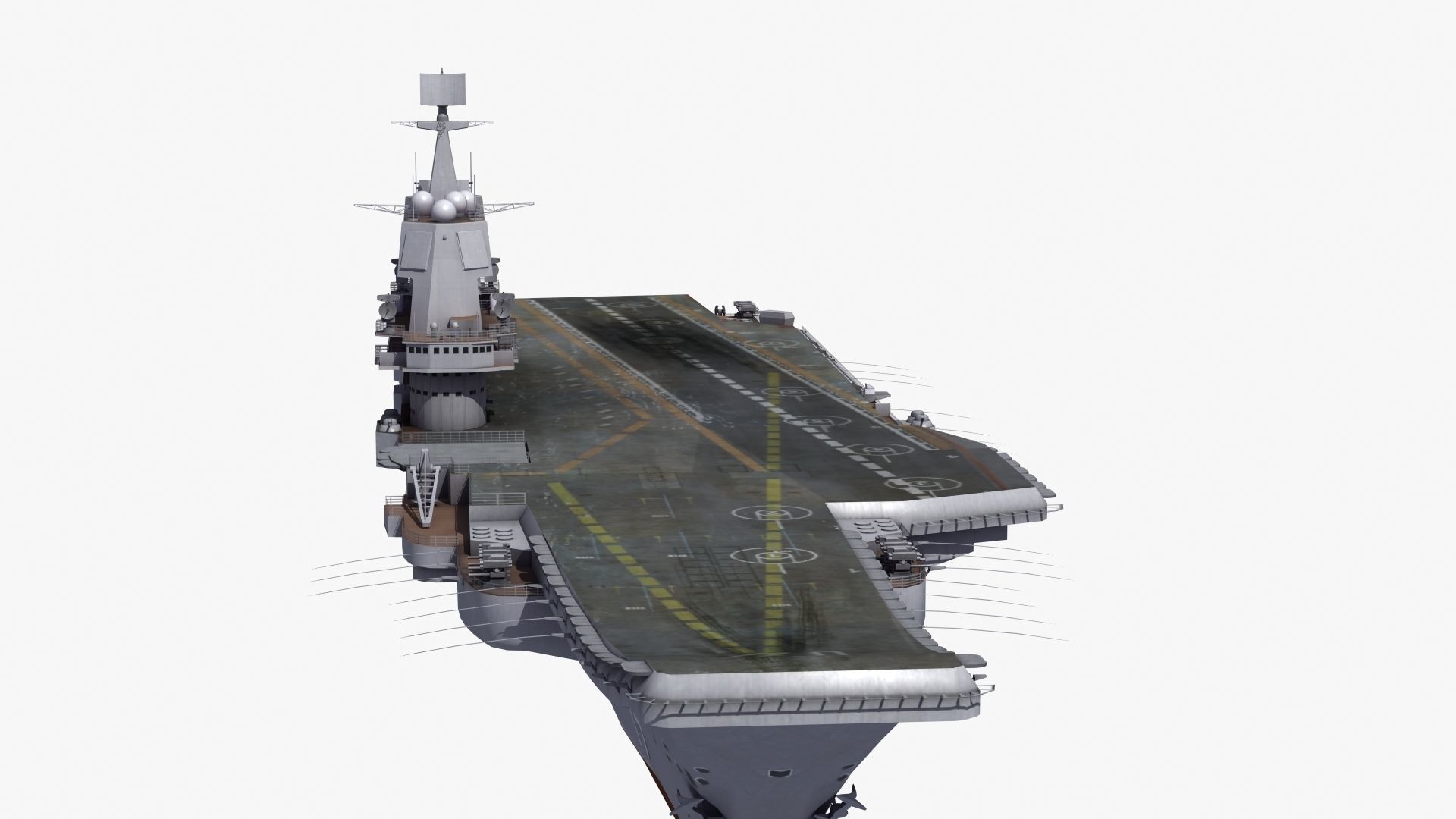 CV17 Shandong Carrier 3D model_23