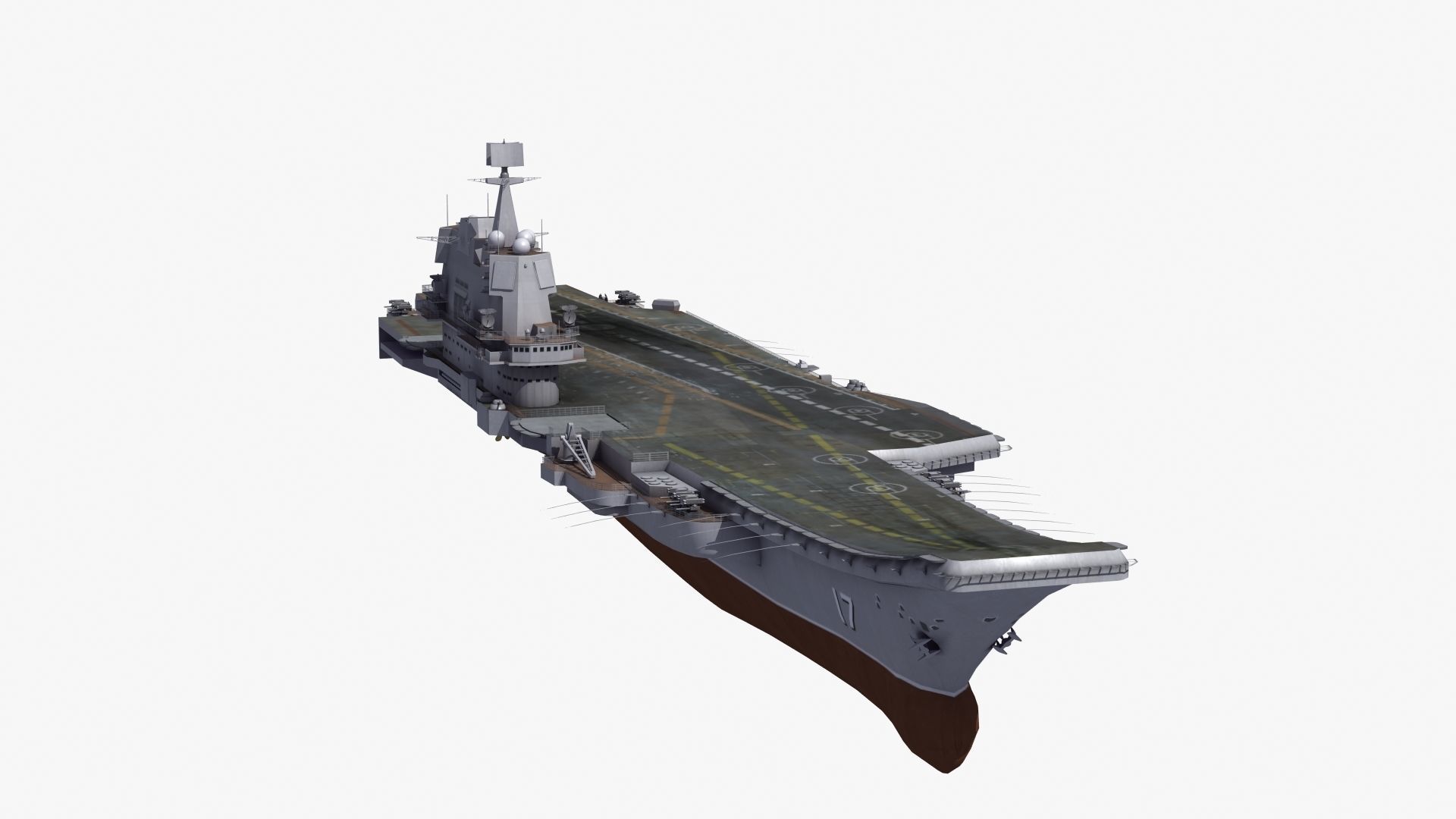 CV17 Shandong Carrier 3D model_32