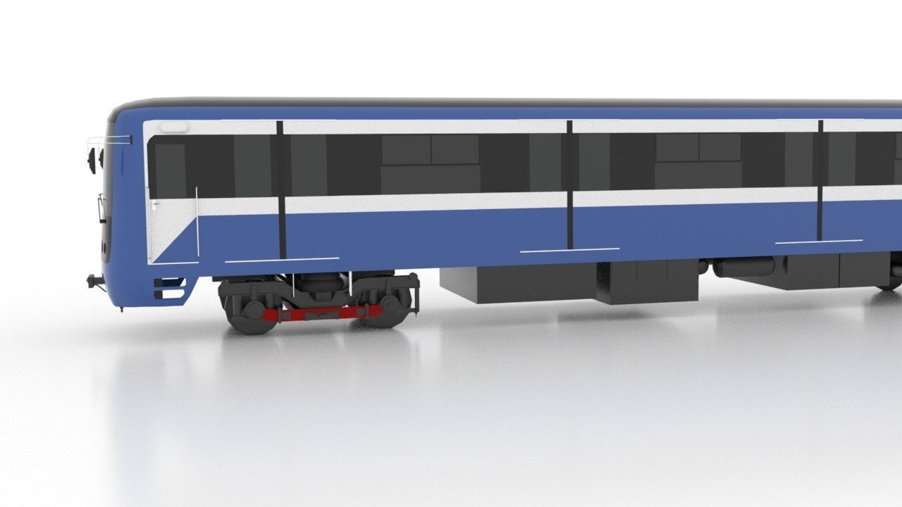 Subway Train 81-7036 Low 3D Model Collection_5