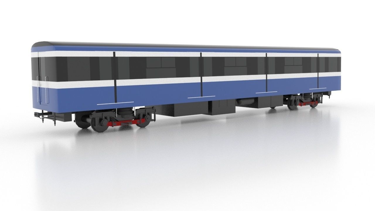 Subway Train 81-7036 Low 3D Model Collection_16