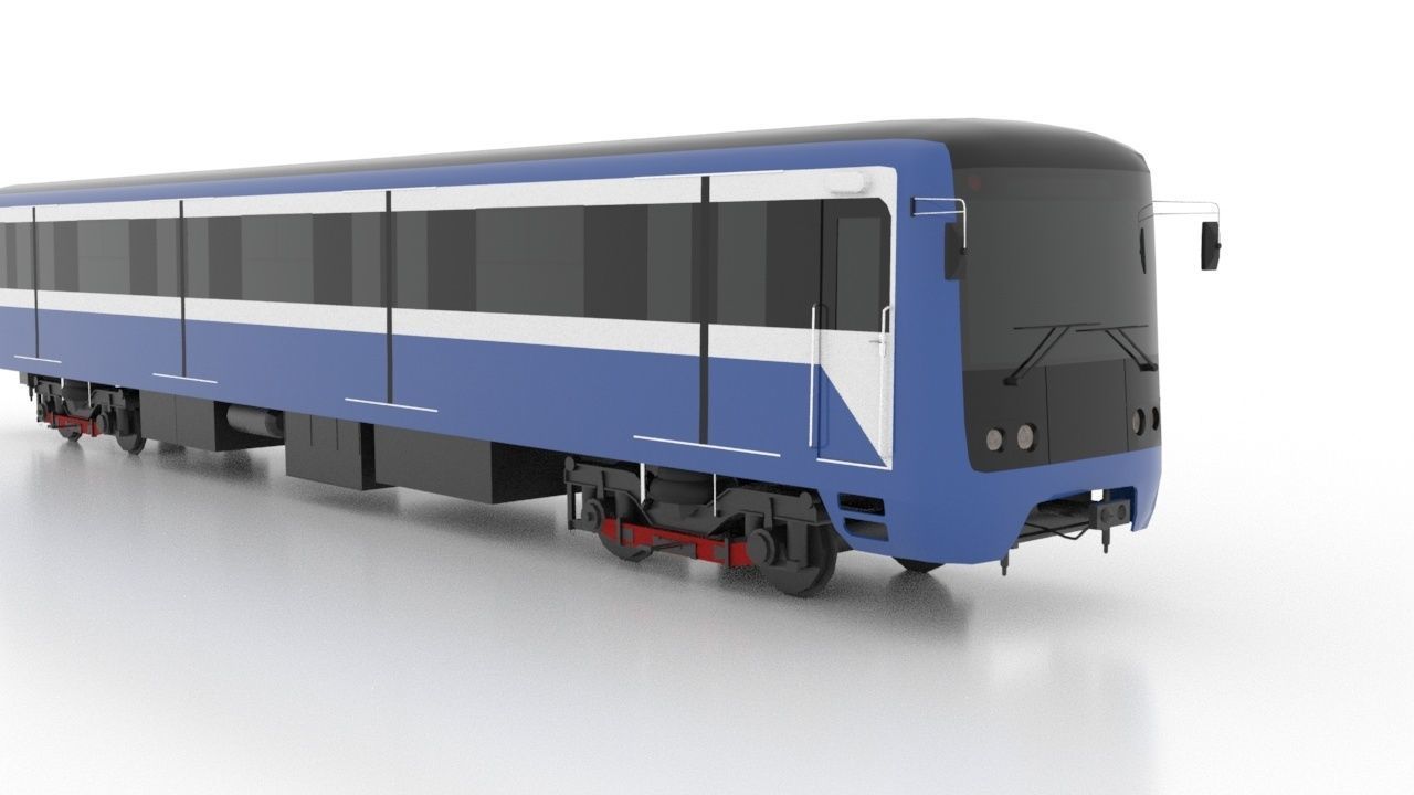 Subway Train 81-7036 Low 3D Model Collection_8