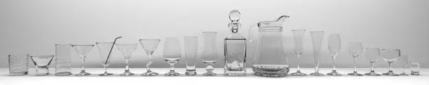 Glassware Collection 20 Pieces 3D model_0