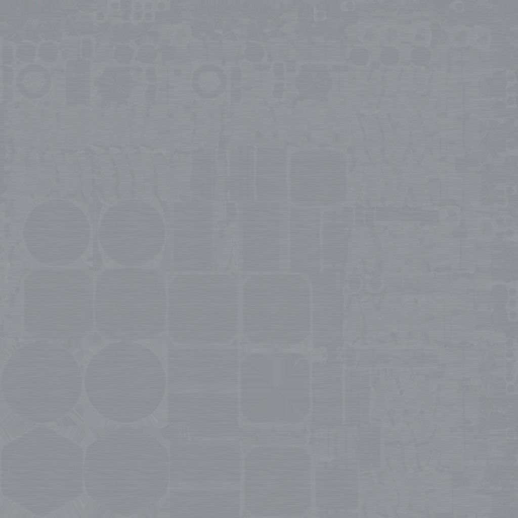 Cassette Futurism Style Wall Mounted Monitor  3D model_8