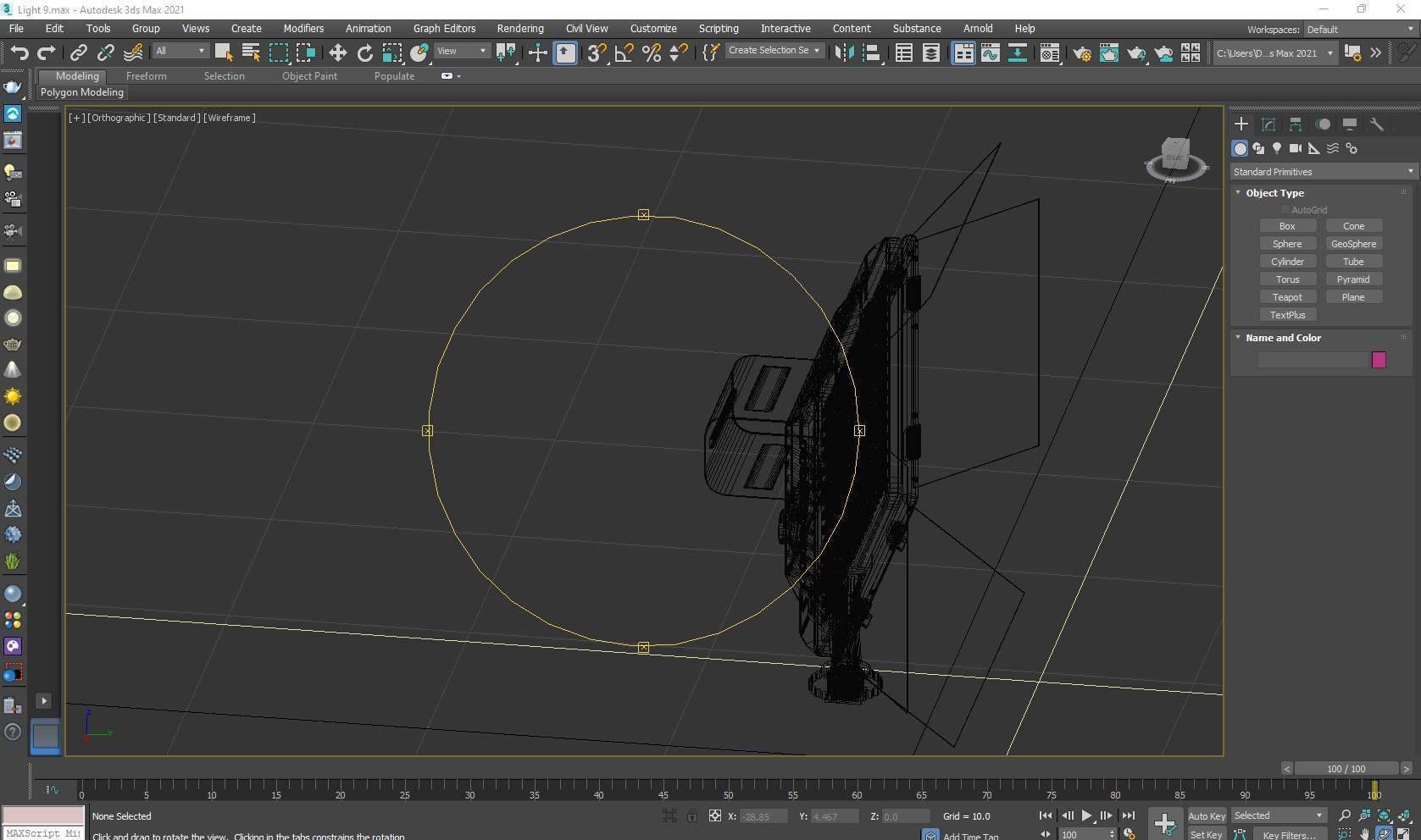 Studio Lights 3D model_22