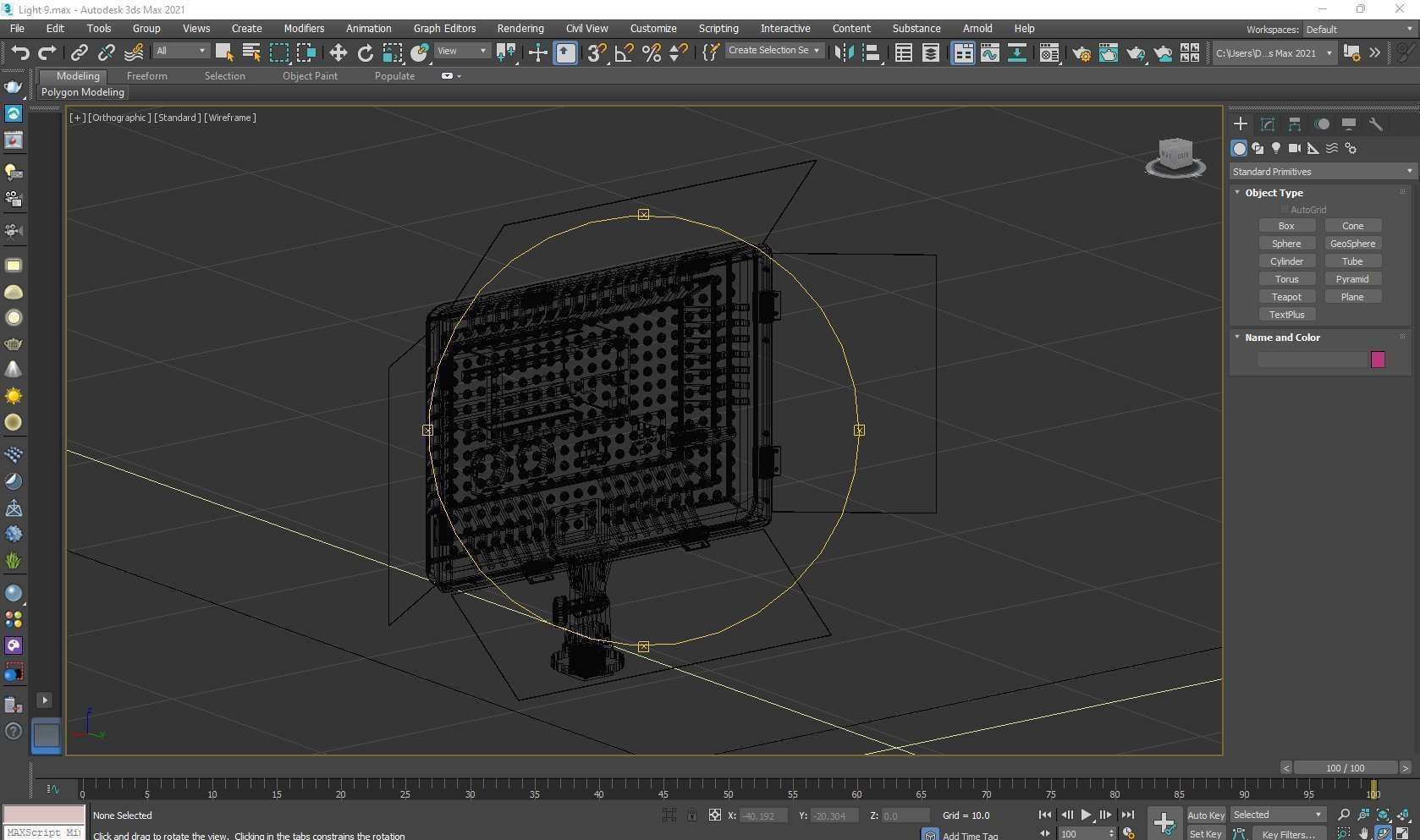 Studio Lights 3D model_21