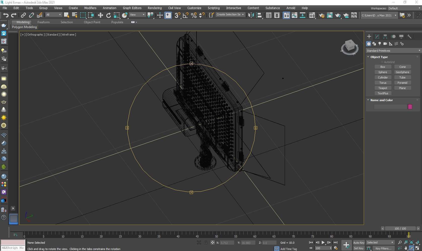 Studio Lights 3D model_23