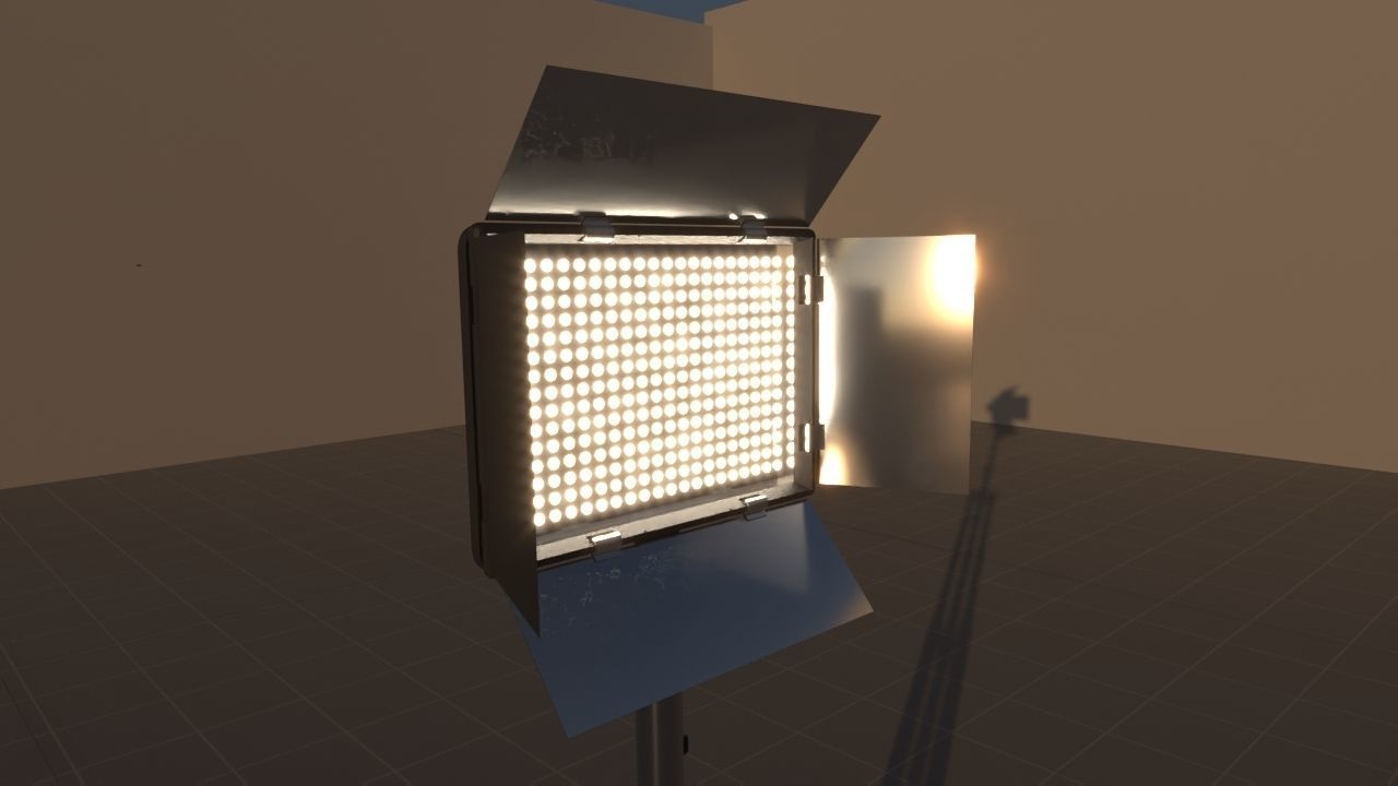 Studio Lights 3D model_10