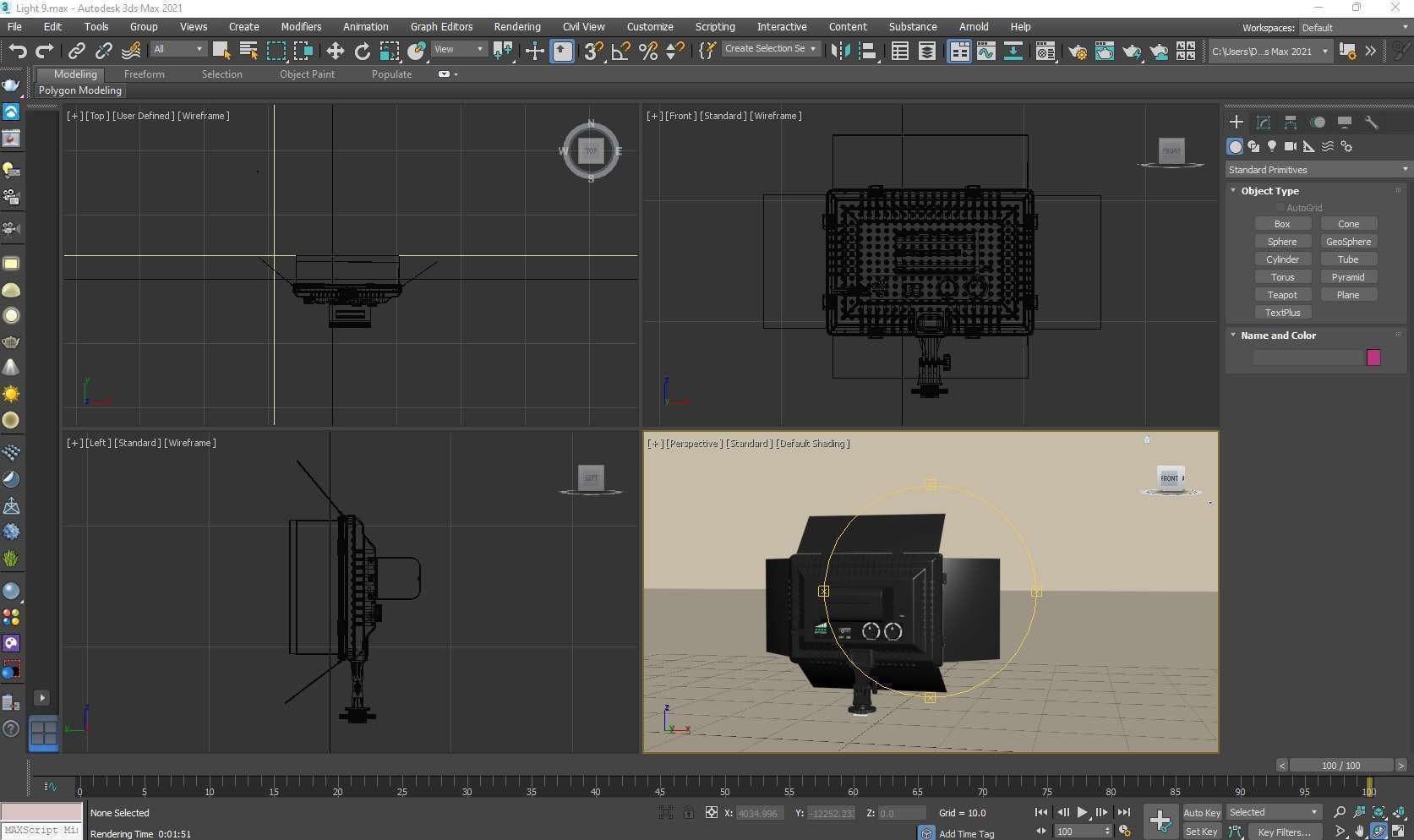 Studio Lights 3D model_17