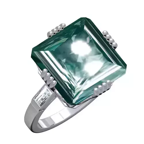 Vintage Fashion Womens Engagement Ring