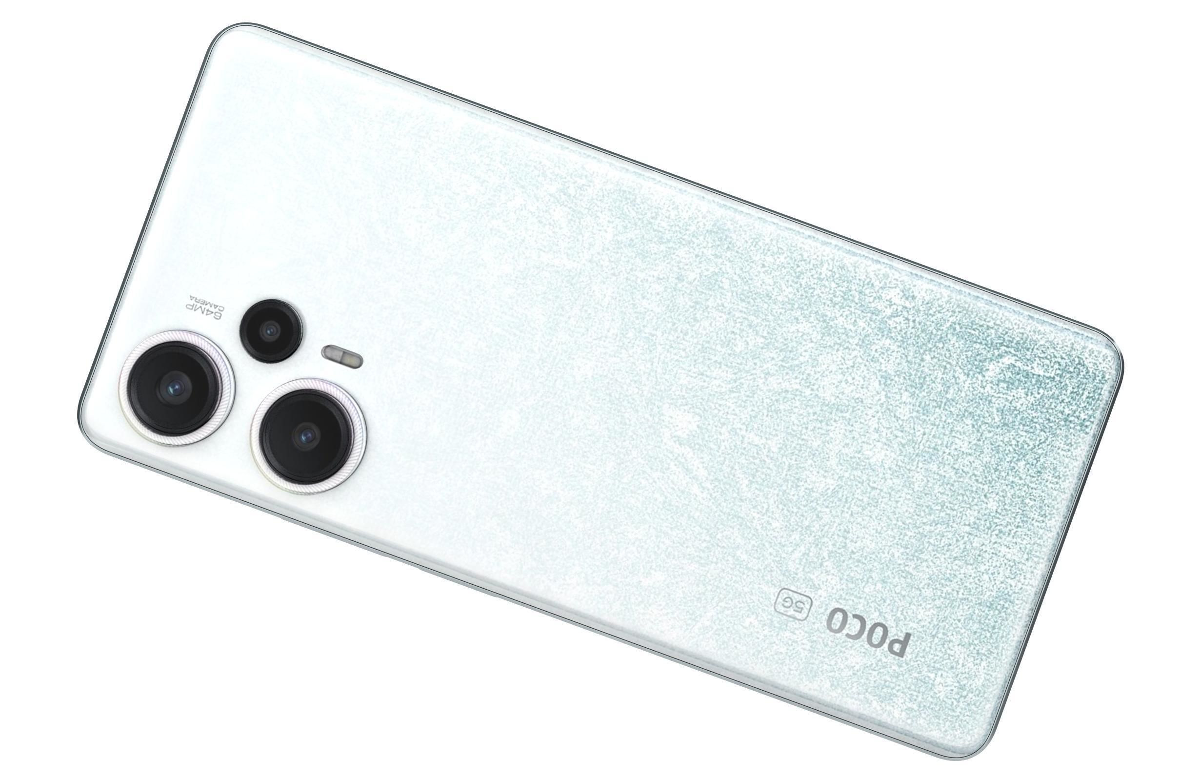 Xiaomi Poco F5 All Colors Low-poly 3D model_36