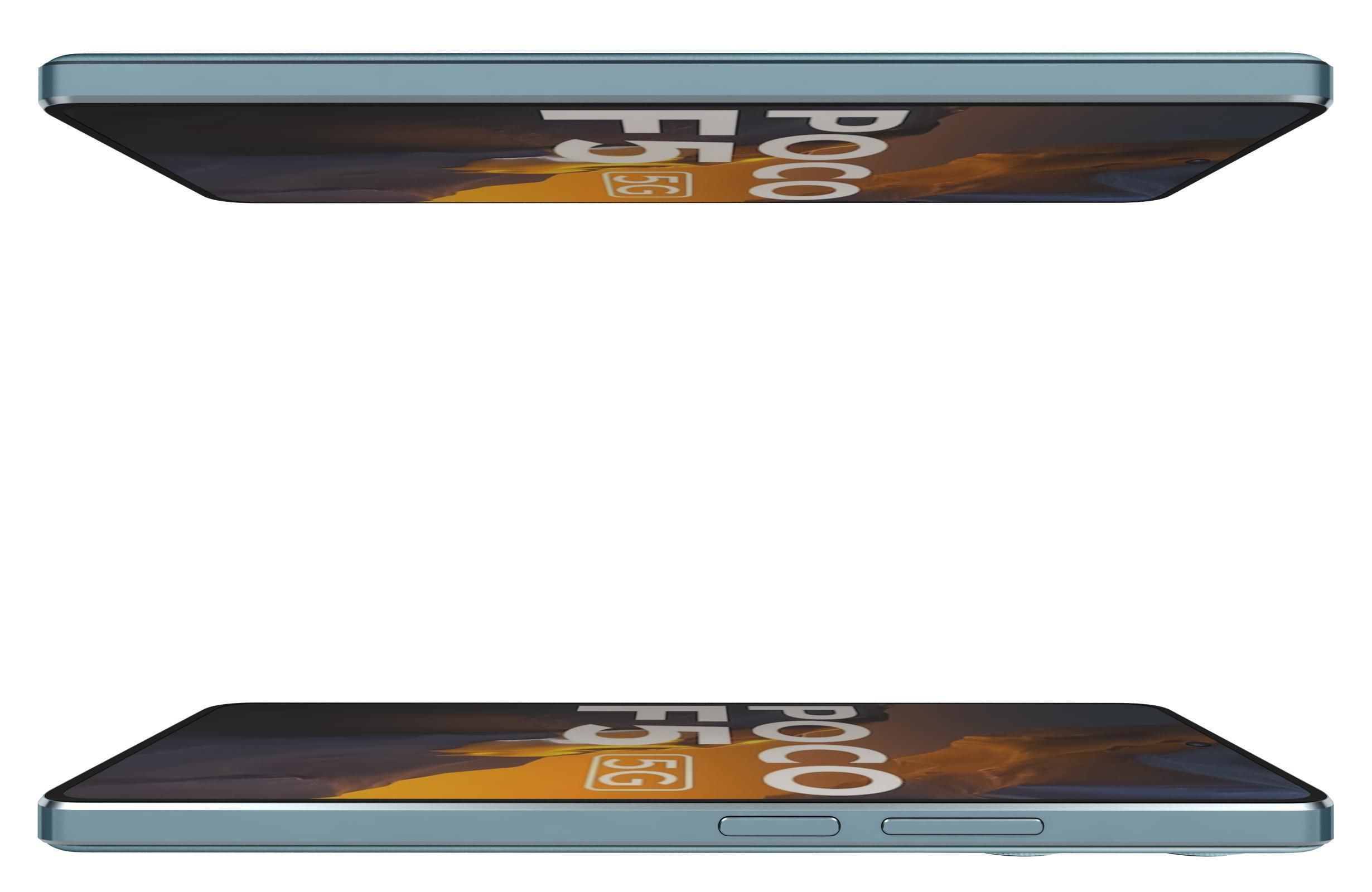 Xiaomi Poco F5 All Colors Low-poly 3D model_23