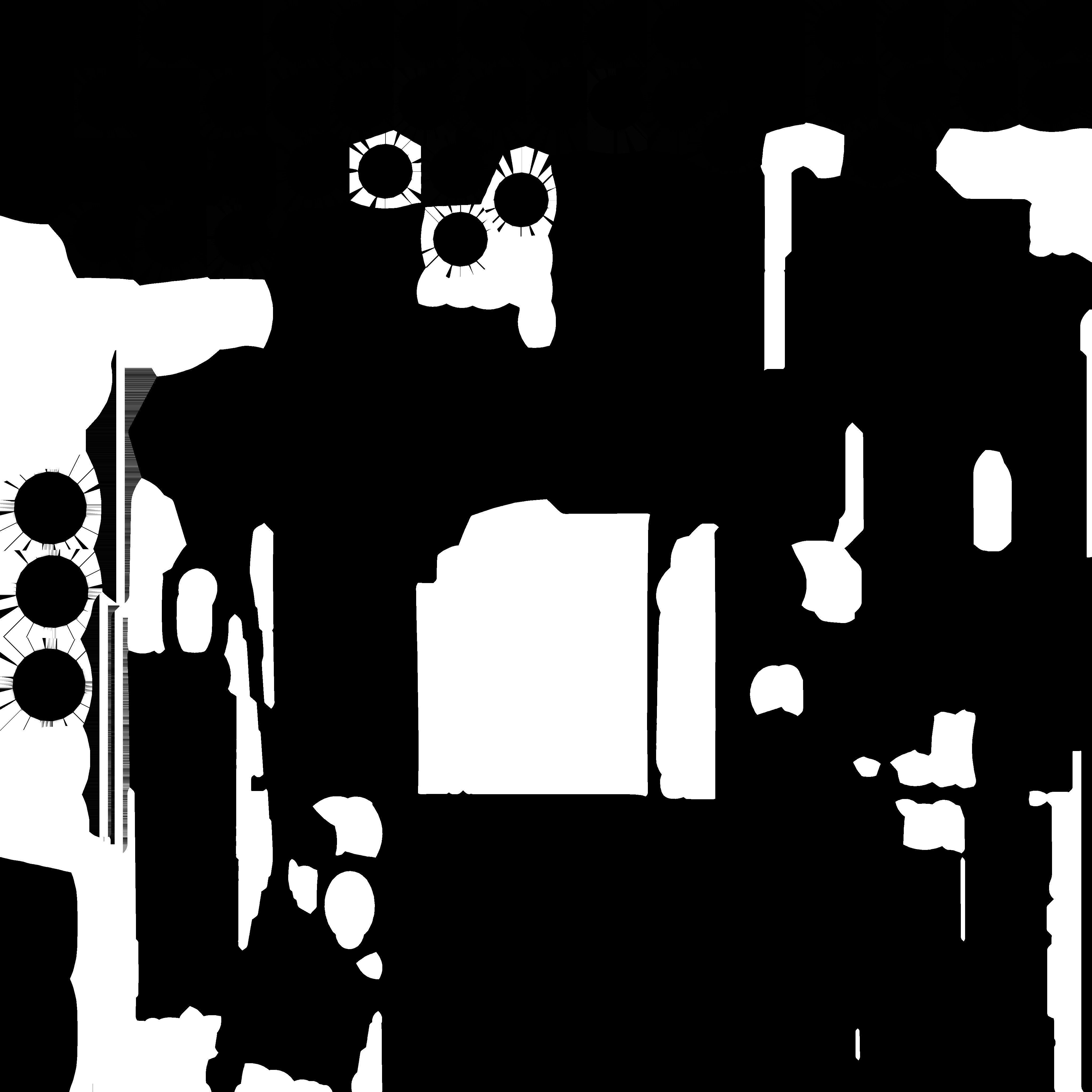 Game Ready Antique Typewriter Low-poly 3D model_18