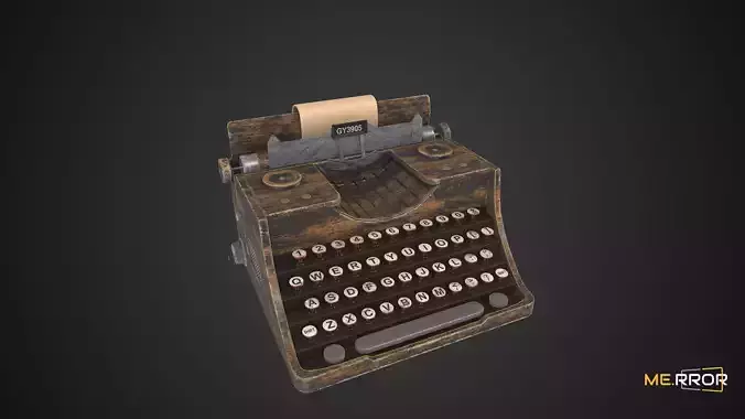 Game Ready Antique Typewriter