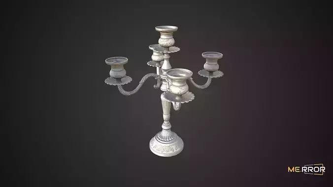 Game Ready Antique Candle Stick 2