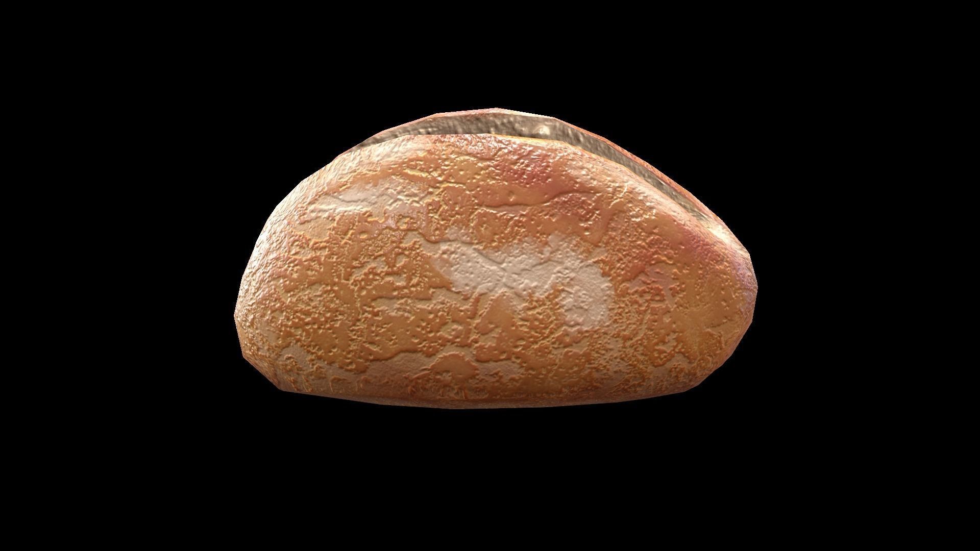 DanishRaspberry Low-poly 3D model_3