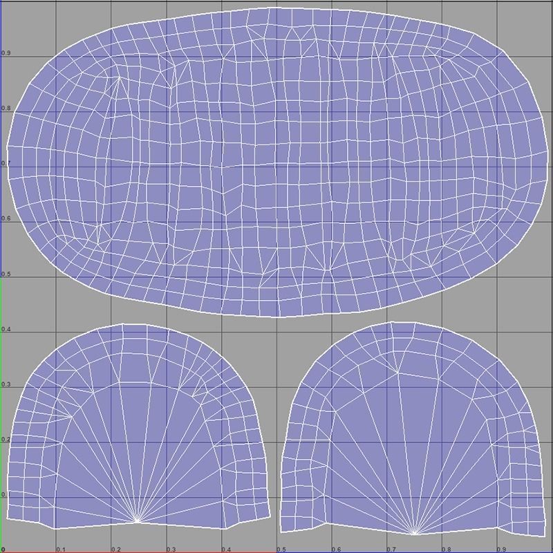 DanishRaspberry Low-poly 3D model_7