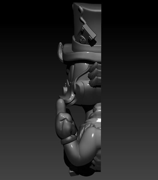 McDuck Pendant 3D print model_3