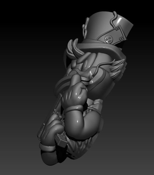 McDuck Pendant 3D print model_6