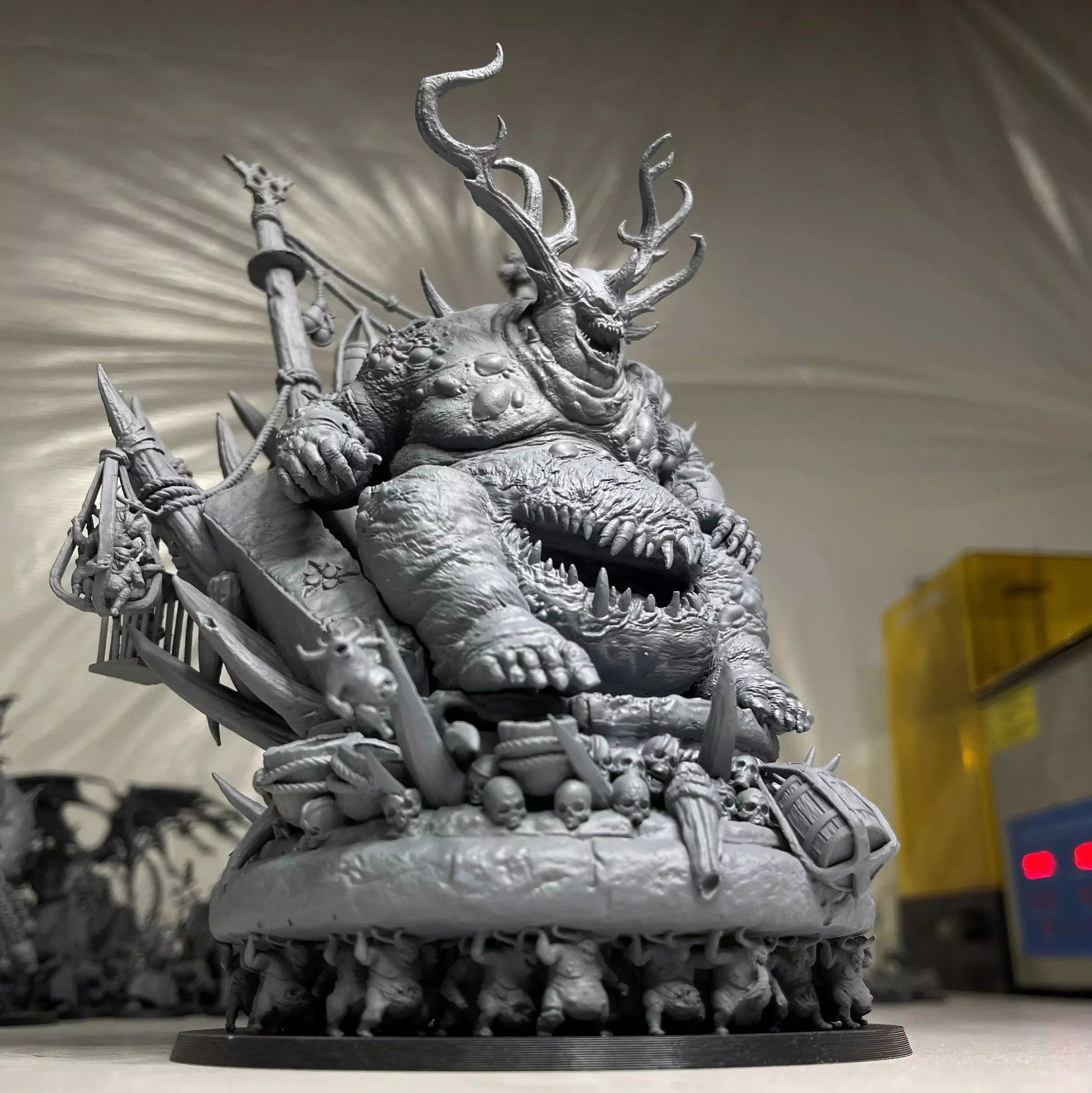 Plague God 3D print model