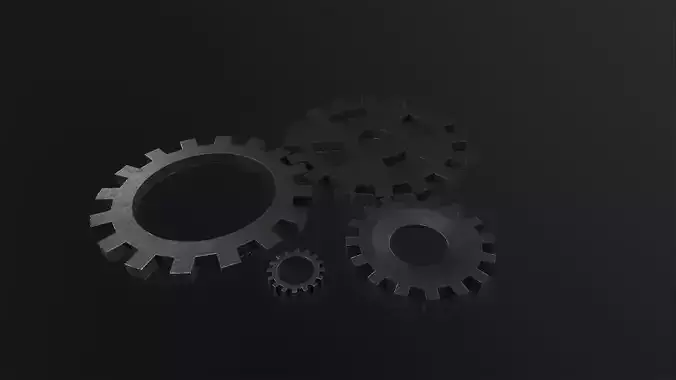 Gears 3D Model