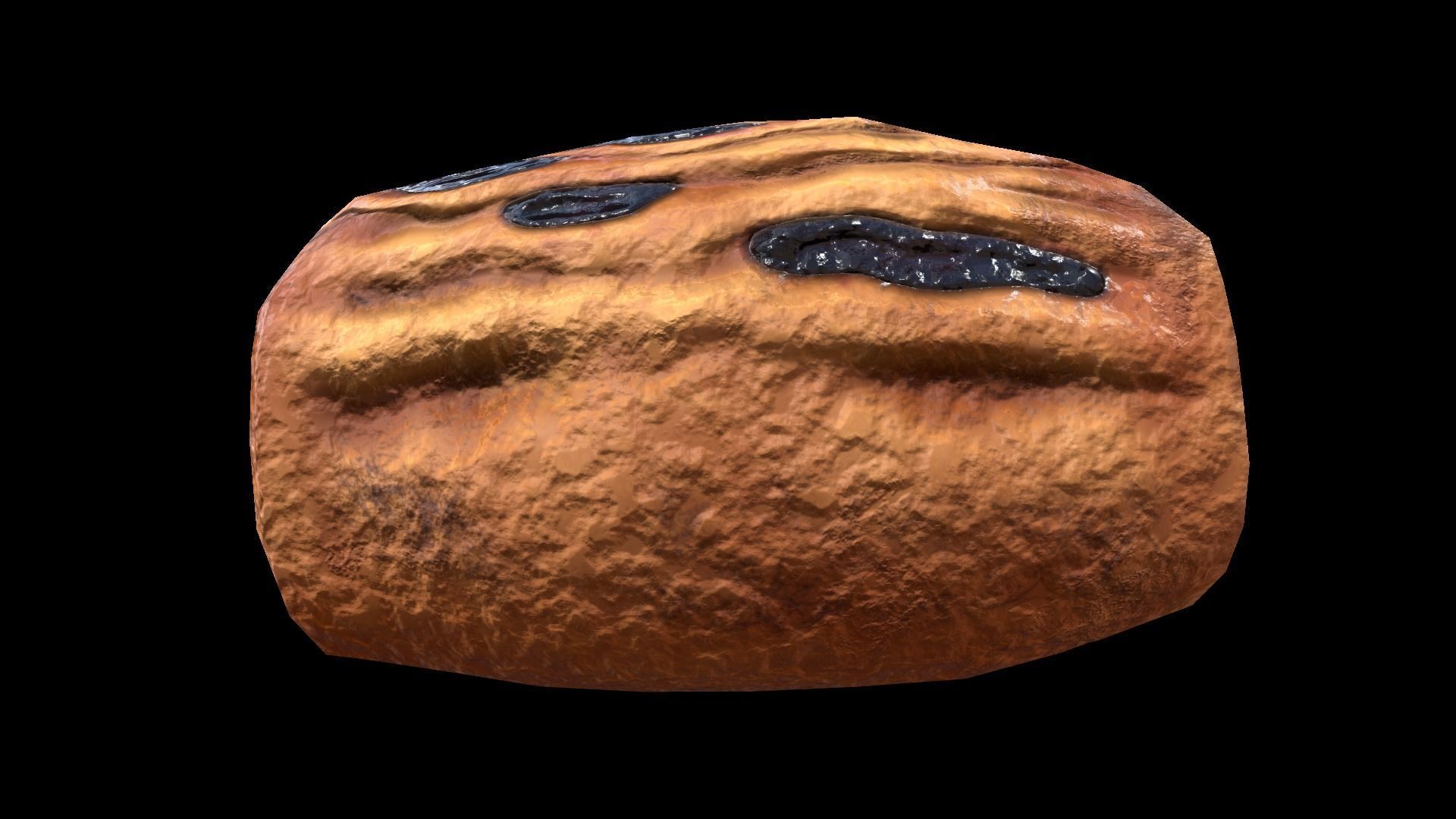 DanishBlueberry Low-poly 3D model_3