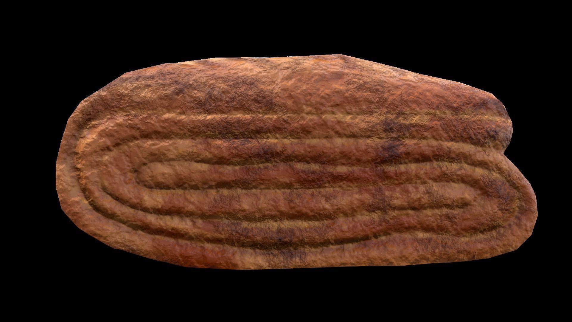 DanishBlueberry Low-poly 3D model_6