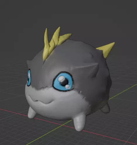 pusurimon Free 3D print model_0