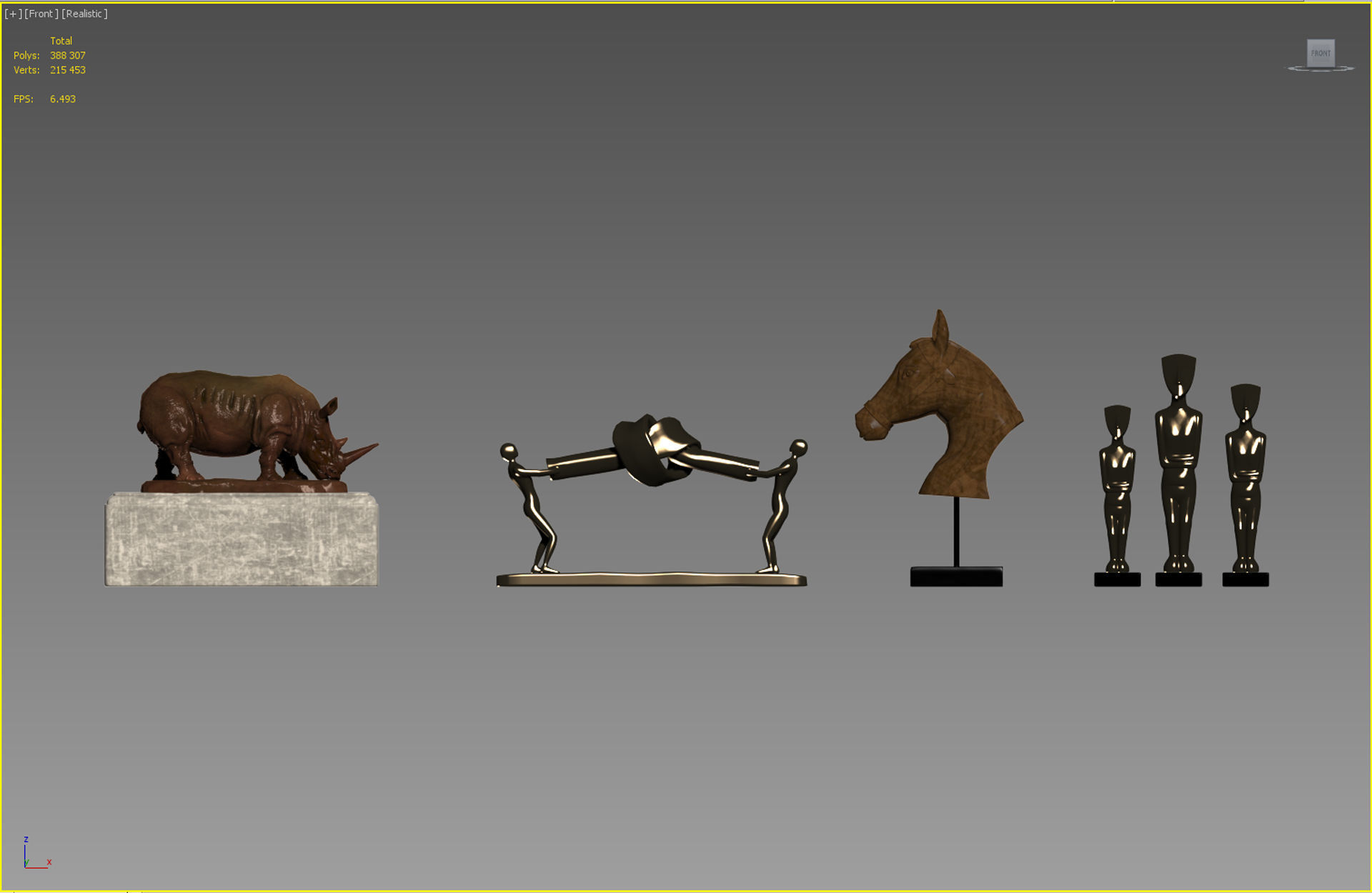 Sculptures 39 3D model_5