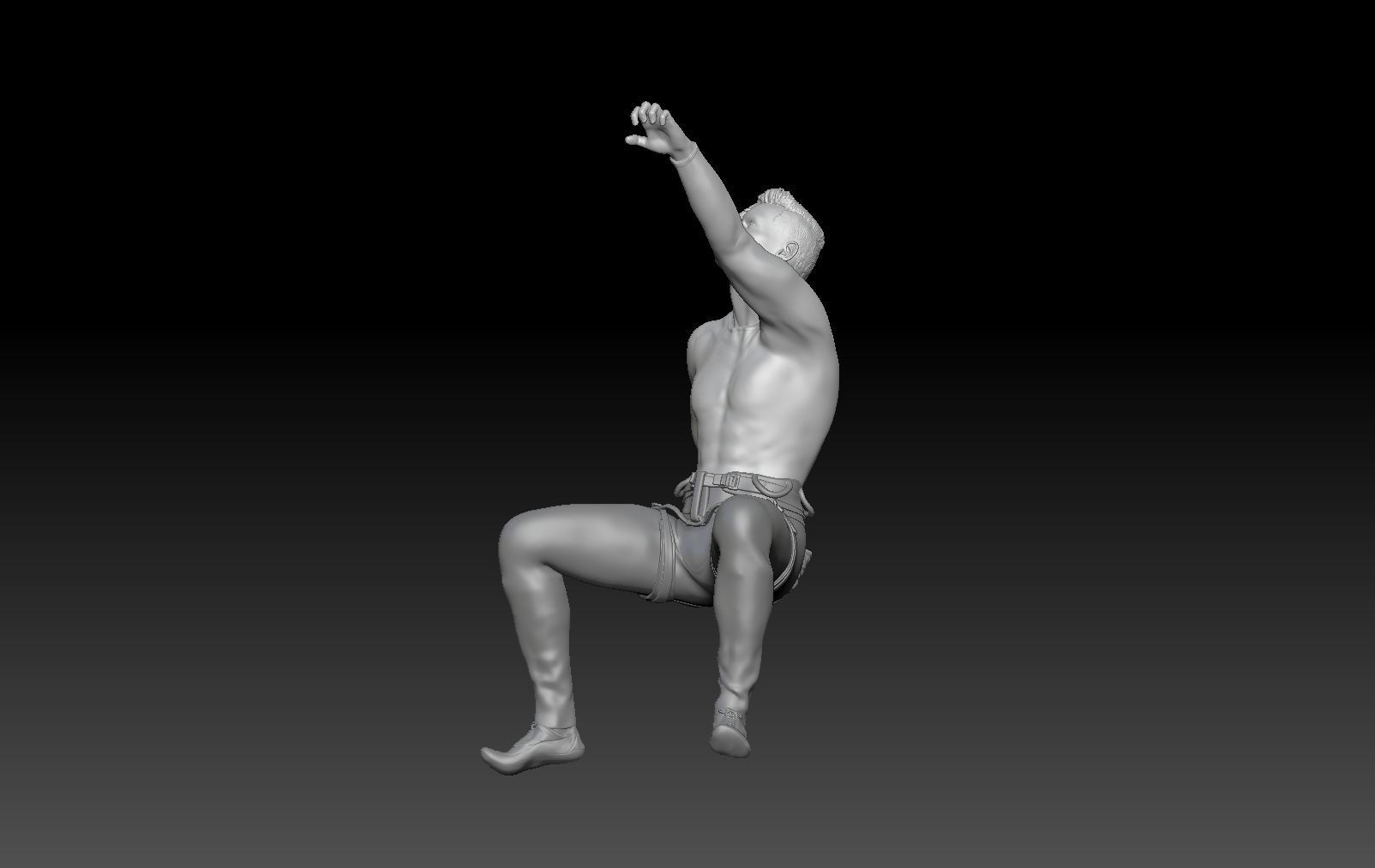 CLIMBING BOY 2 3D print model_1