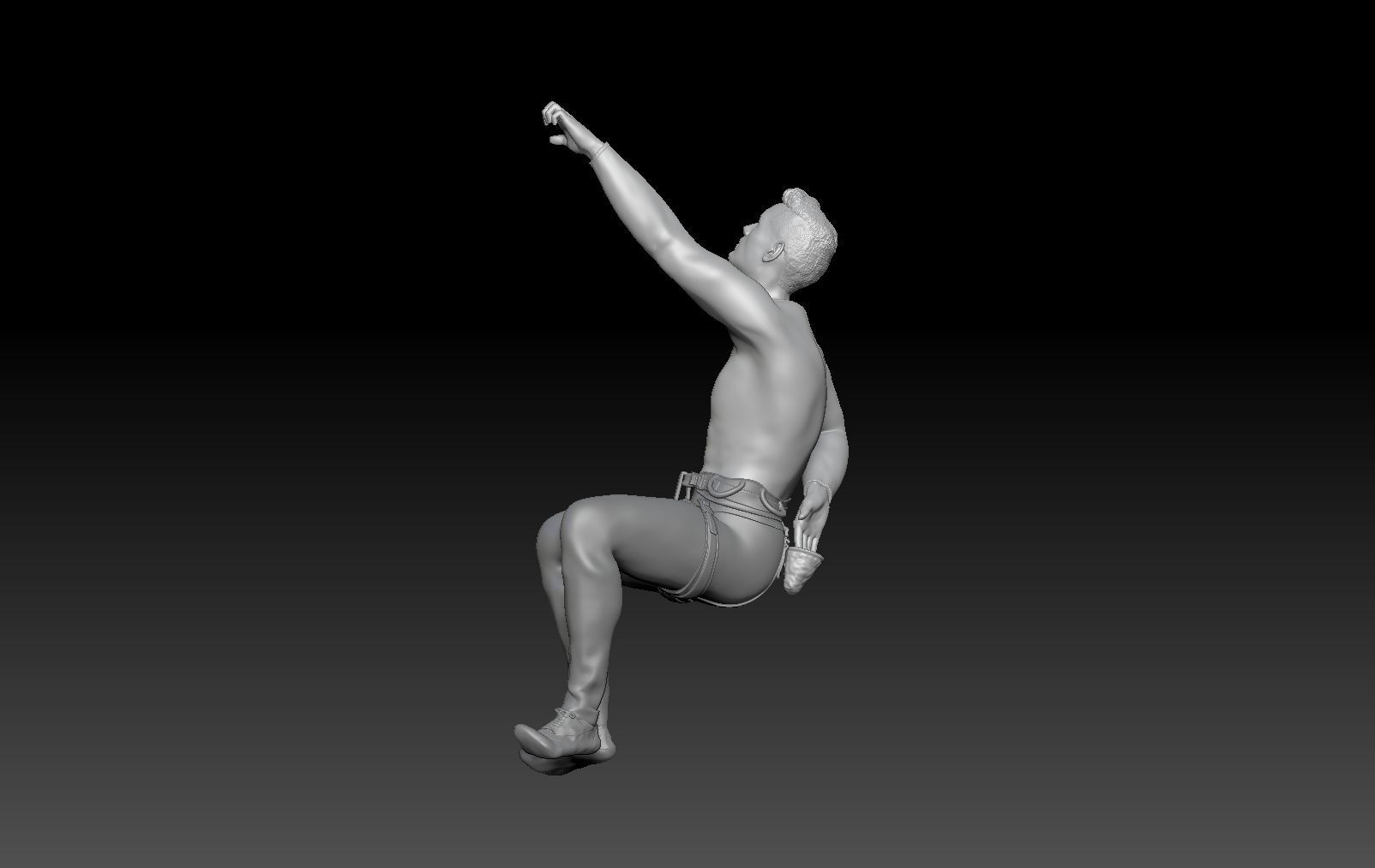 CLIMBING BOY 2 3D print model_2