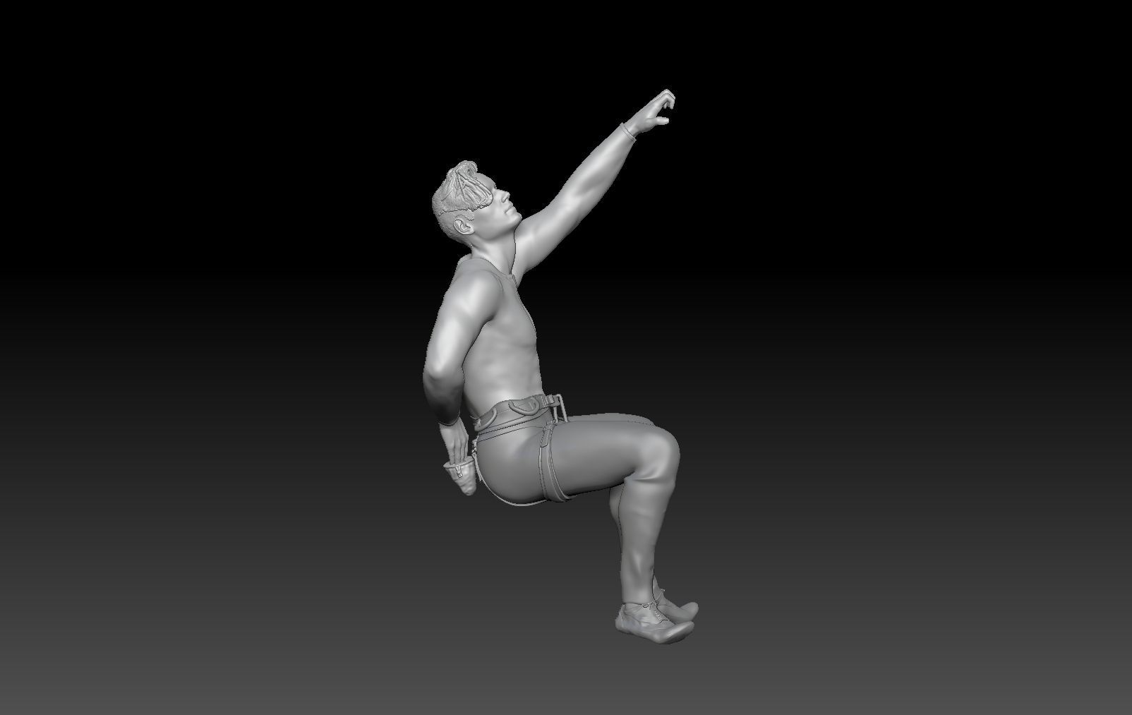 CLIMBING BOY 2 3D print model_5
