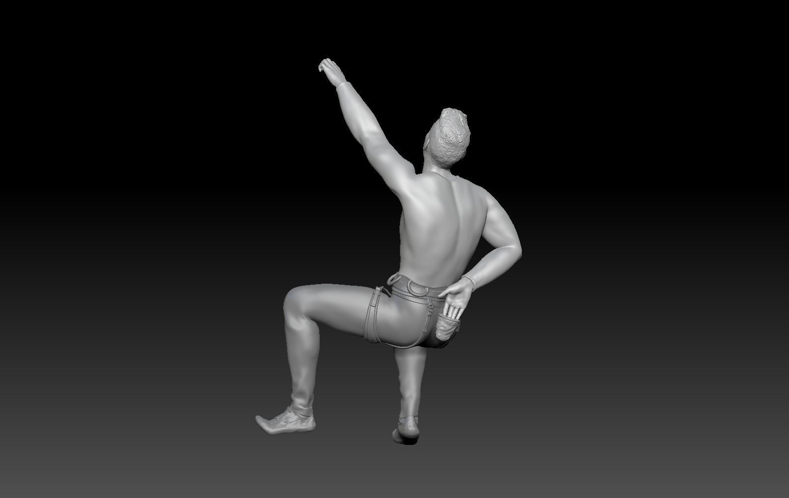 CLIMBING BOY 2 3D print model_3